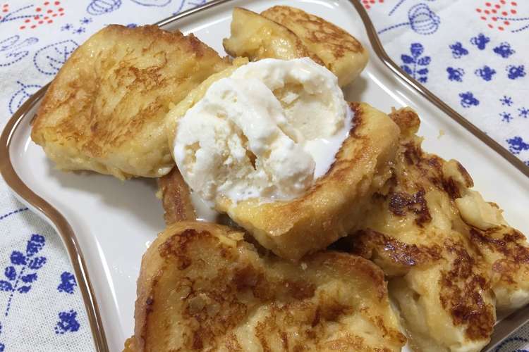 牛乳大量消費 とろふわフレンチトースト レシピ 作り方 By Meg クックパッド 簡単おいしいみんなのレシピが366万品