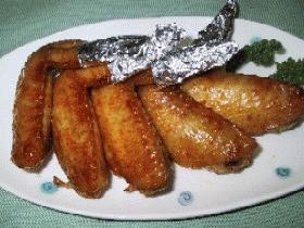 ♪鶏手羽先のピリ辛焼き♪