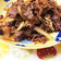 舞茸と牛肉のピリ辛炒め