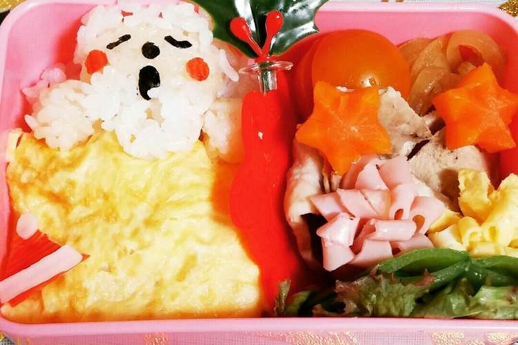 クリスマスはまだよ 寝てるサンタさん レシピ 作り方 By Nanana クックパッド 簡単おいしいみんなのレシピが360万品