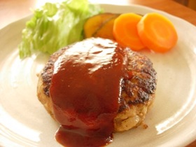 秘密の豆腐ハンバーグ