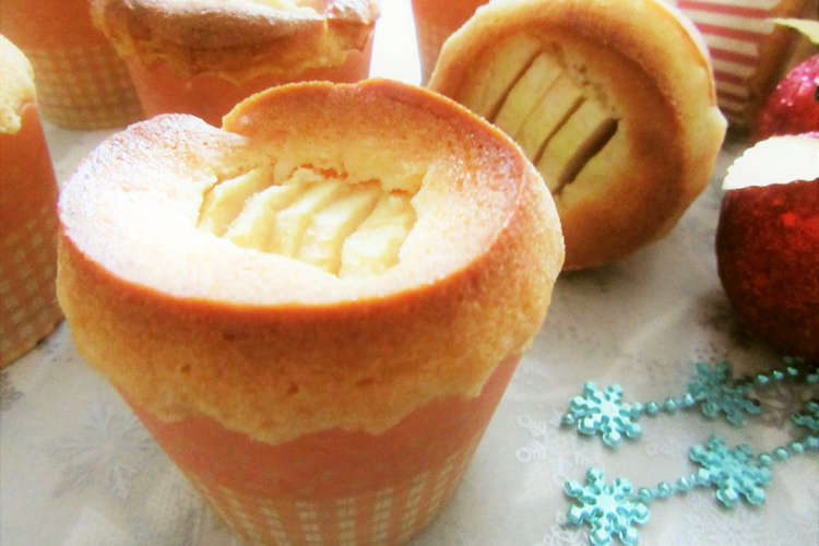 Hmで簡単 りんごジャムカップケーキ レシピ 作り方 By Satorisu クックパッド 簡単おいしいみんなのレシピが355万品