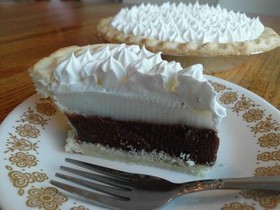 ハワイのデザート☆チョコレートハウピアパイ