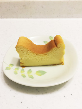 低コスト☆低糖質 スフレ風チーズケーキ
