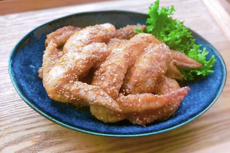 名古屋のうみゃ 手羽先甘辛唐揚げ レシピ 作り方 By Machyper クックパッド 簡単おいしいみんなのレシピが352万品