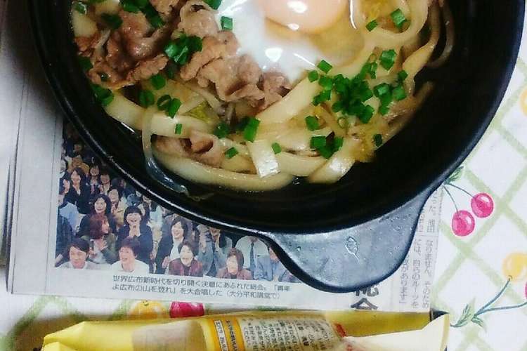 プチすき焼きたれで簡単節約豚すきうどん レシピ 作り方 By 甘夏 元魚屋 調理師 クックパッド 簡単おいしいみんなのレシピが358万品