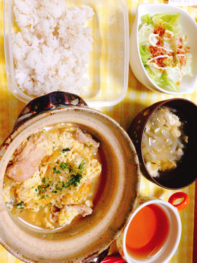 簡単☆親子丼(たまご丼)