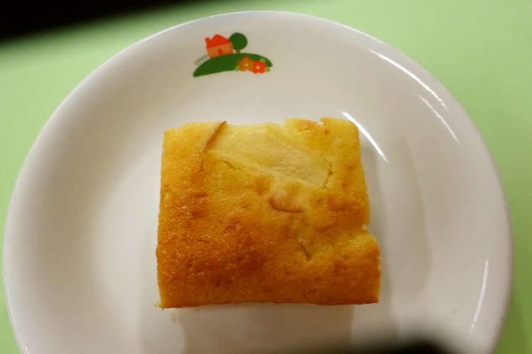 保育所人気おやつ アップルケーキ レシピ 作り方 By 別府市 クックパッド
