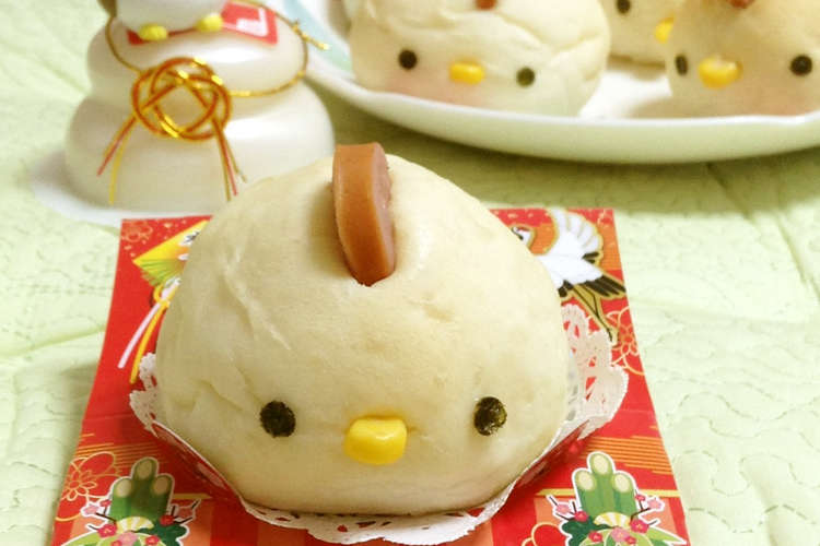 ツムツム風 にわとりパン 8 レシピ 作り方 By さわっち クックパッド