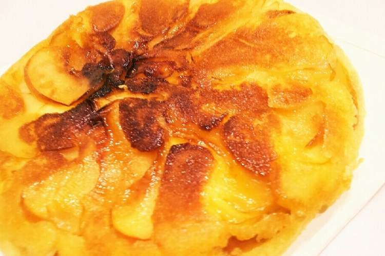 簡単 りんごとhmでおもてなしケーキ レシピ 作り方 By みーくんママ クックパッド
