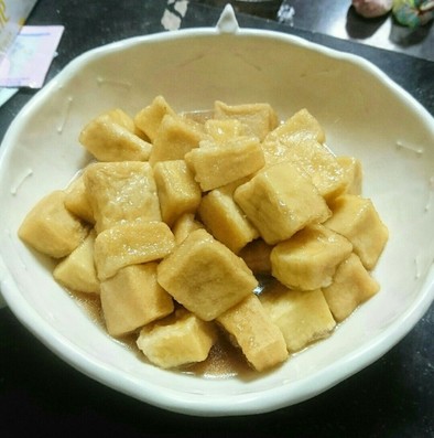 うまうま♡高野豆腐のおかず 揚げ煮の写真