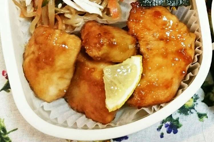 覚書用 給食メニュー鶏肉のレモン煮 レシピ 作り方 By ルミちょ クックパッド 簡単おいしいみんなのレシピが356万品