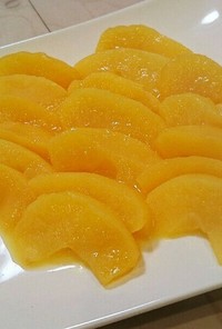 リンゴのオレンジ煮