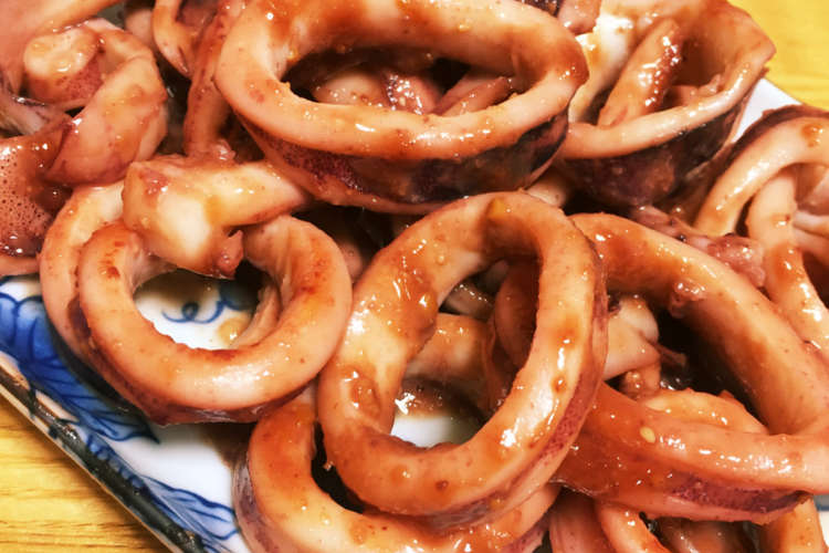 こってり味噌がよくからむ イカの味噌焼き レシピ 作り方 By だのん 彡 クックパッド 簡単おいしいみんなのレシピが365万品