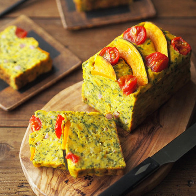 かぼちゃとほうれん草のケークサレ レシピ 作り方 By トイロ クックパッド 簡単おいしいみんなのレシピが360万品