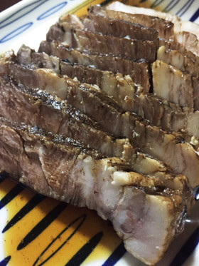 簡単♡やわらか〜♡豚肩ロースの紅茶煮