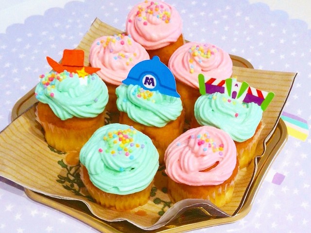 簡単10分 パステルカラーケーキ レシピ 作り方 By さやお クックパッド