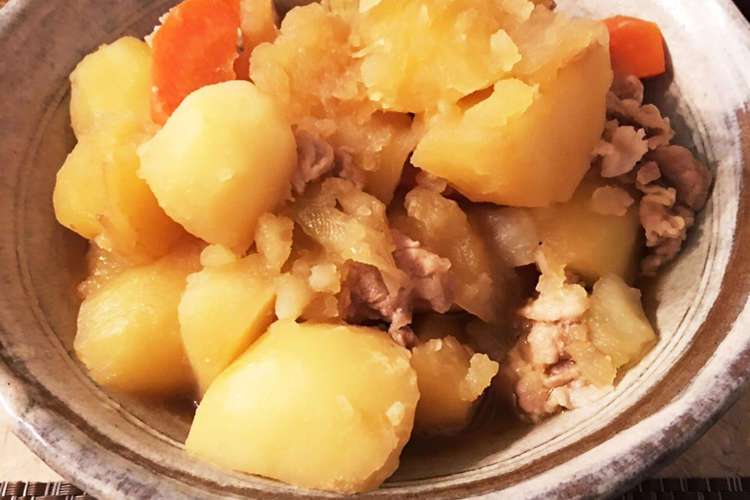 あっさり肉じゃが レシピ 作り方 By モモ8 クックパッド 簡単おいしいみんなのレシピが350万品