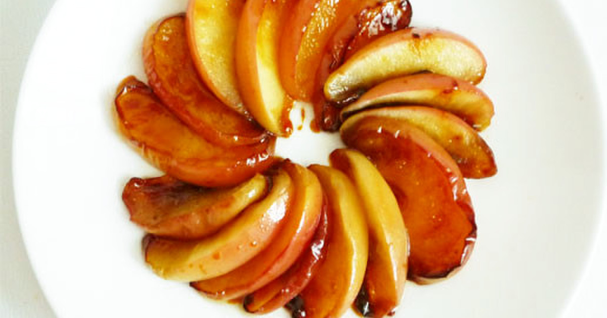 おいしいキャラメルリンゴのレシピ