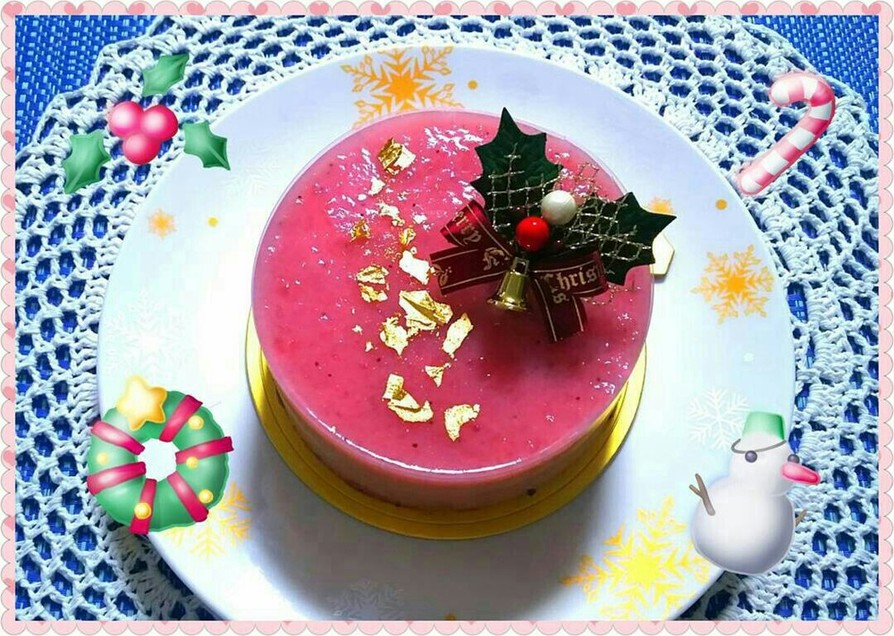 低糖質レシピ☆ベリームースケーキの画像