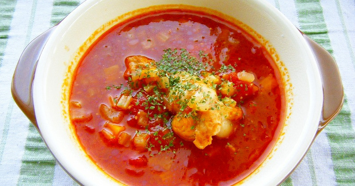 自家製鶏の濃縮クリームスープのレシピ