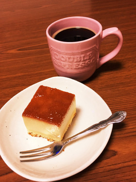 卵たっぷりプリンケーキ♡