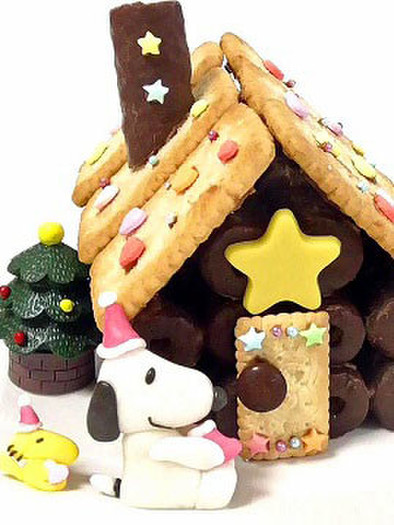 スヌーピーとお菓子の家の写真