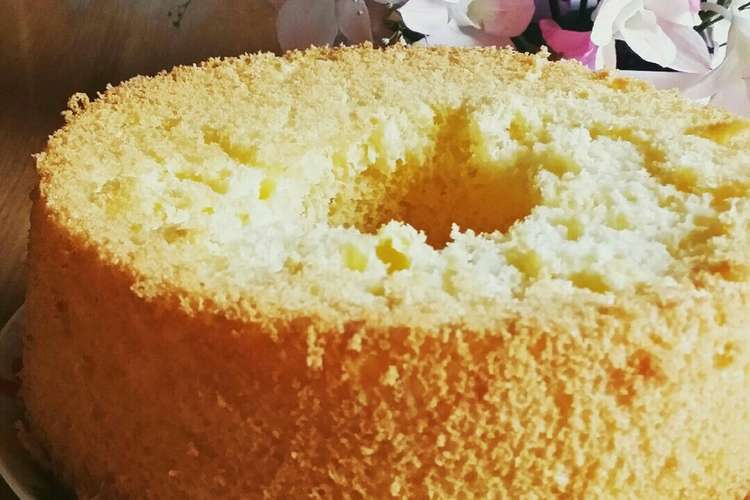 シュワシュワなシフォンケーキ レシピ 作り方 By つぐみ２０６８９７ クックパッド 簡単おいしいみんなのレシピが375万品