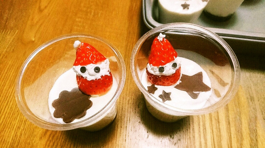 オレオとミルクムース☆クリスマスサンタ☆の画像