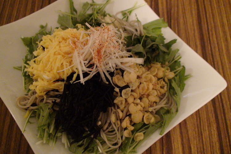 ひじきで健康 ダイエットサラダそば レシピ 作り方 By ツワリ クックパッド 簡単おいしいみんなのレシピが352万品