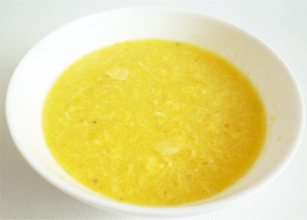 中華風　コーンと玉子のスープの画像