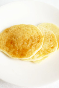 小麦粉＆卵不使用　米粉と豆乳のパンケーキ