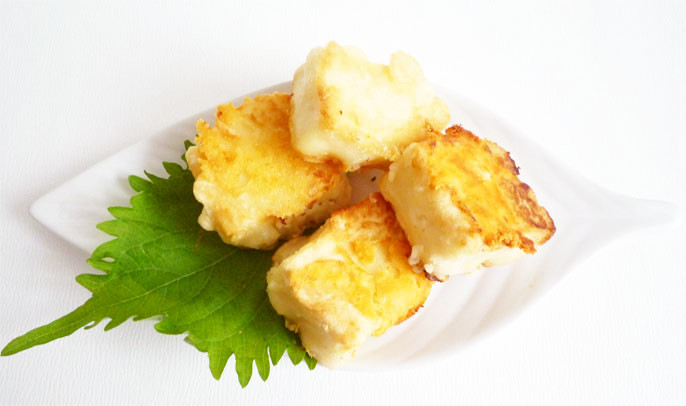 高野豆腐のチーズ天ぷらの画像