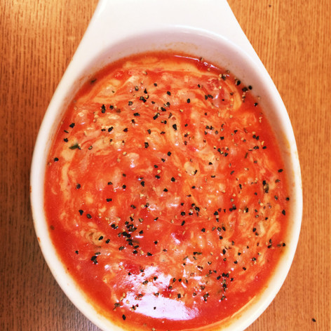 カップスープでつくるトマトリゾット