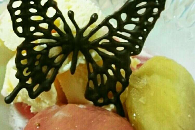 個包装チョコで簡単 スィーツのチョコ飾り レシピ 作り方 By たまぴー クックパッド 簡単おいしいみんなのレシピが360万品