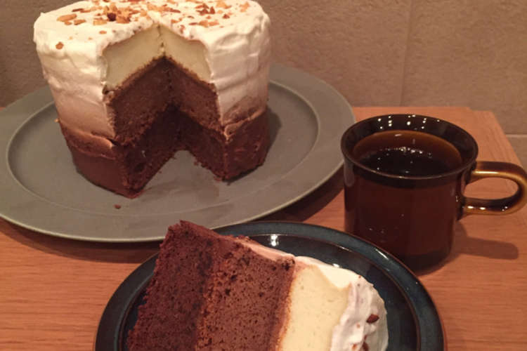 バレンタインにも 三層チョコレートケーキ レシピ 作り方 By キッチンn クックパッド 簡単おいしいみんなのレシピが355万品