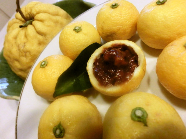 簡単☆食べる鬼柚子味噌（クルミ入り）保存の画像