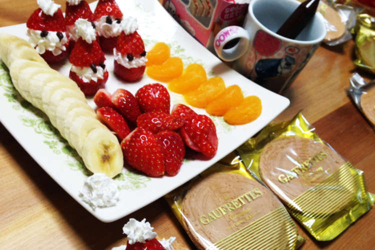 おやつ 簡単に 自由にプチデコおやつ レシピ 作り方 By ほっぺとえくぼ クックパッド 簡単おいしいみんなのレシピが357万品