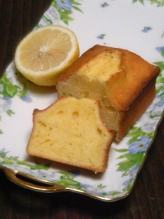 はちみつレモンのパウンドケーキ の画像