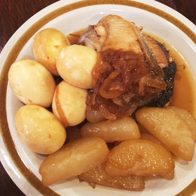 フライパンで手軽☆ぶり大根