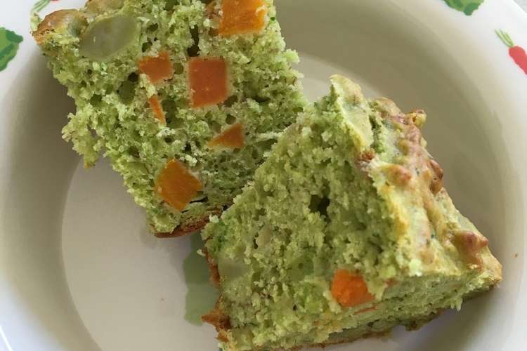 手づかみ離乳食 野菜ケーキ レシピ 作り方 By Melcook クックパッド 簡単おいしいみんなのレシピが350万品