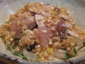 さっぱり♪ブリの冷しゃぶサラダ風