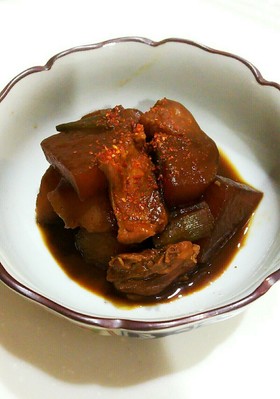 分量簡単!大根とこんにゃくの味噌煮