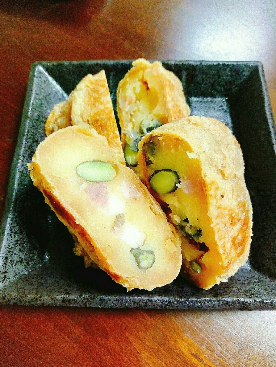 さつま芋の甘辛茶巾の画像