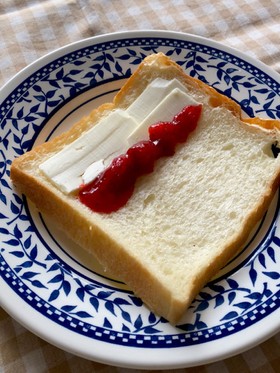 焼かないジャムのパン