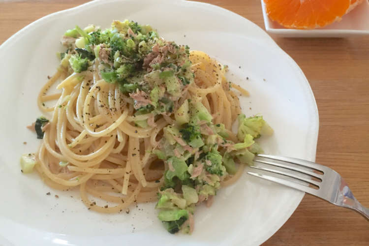 ブロッコリーとツナの和えパスタ レシピ 作り方 By あゆkitchen クックパッド 簡単おいしいみんなのレシピが355万品