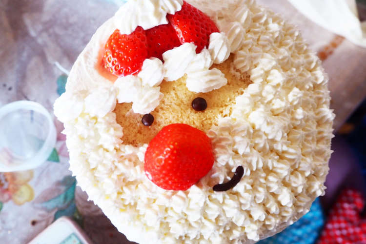 かわいいサンタさんのクリスマスケーキ レシピ 作り方 By あやさん K クックパッド 簡単おいしいみんなのレシピが351万品