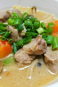 豚肉と野菜の味噌煮