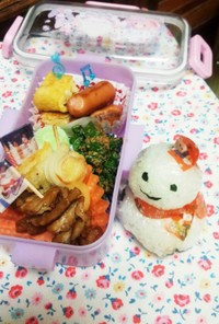 雪だるまお弁当☆