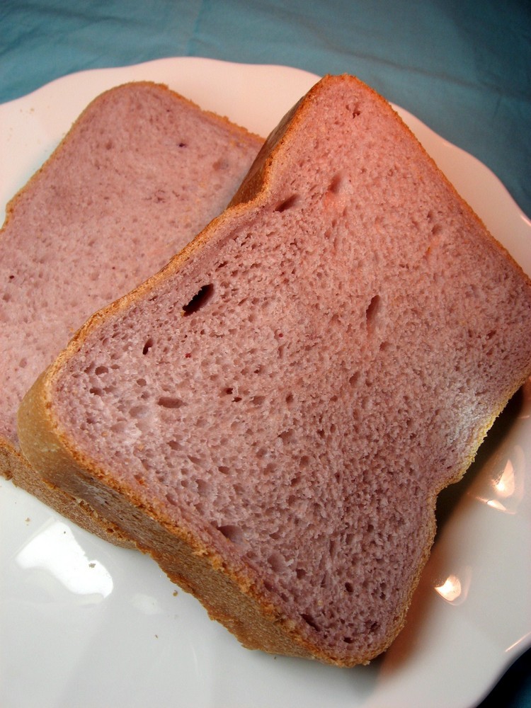 ブルーベリー食パン（HB使用）の画像